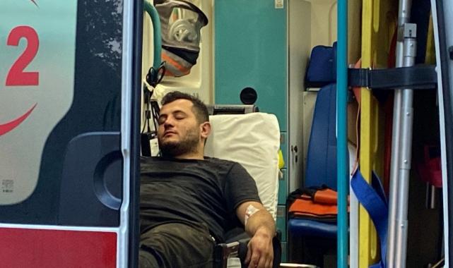 Eyüpsultan’da otomobil ormanlık alana uçtu: 2 yaralı