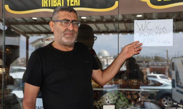 Hatay'da "tuvalet" sorusu esnafı bıktırdı