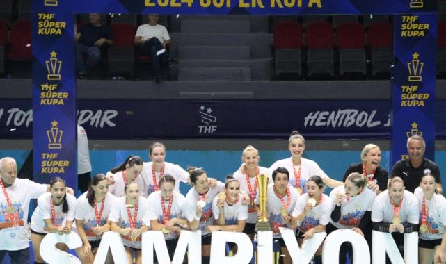 Hentbol Kadınlar Süper Kupası'nda şampiyon Yalıkavak!