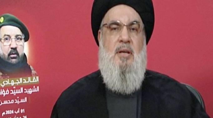 Hizbullah lideri Nasrallah "İsrail ile çatışmaların yeni bir aşamaya girdiğini" söyledi