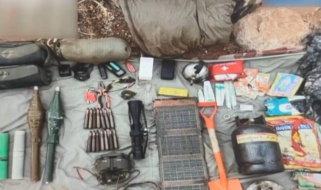 Irak'ın kuzeyinde teröristlere ait 6 mağara imha edildi