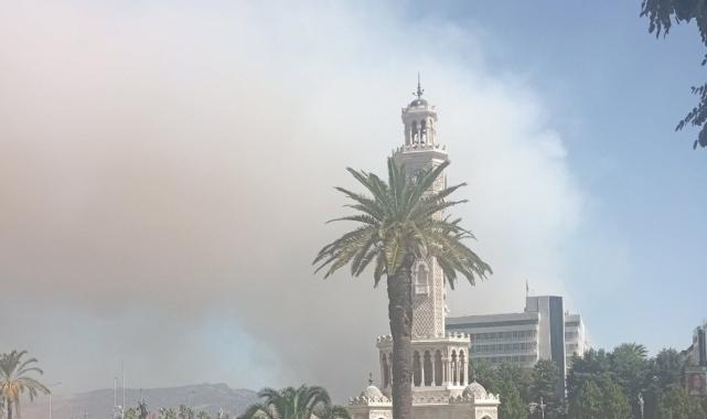İzmir'de yangın yerleşim yerlerine ulaştı