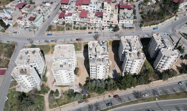 Kahramanmaraş'ta yeni konutların yapımı sürüyor