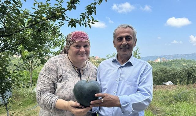 Karadenizli Temel, kalpli karpuz yetiştirdi, talihi döndü