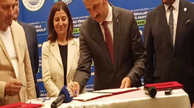 Keşan OSB’de 3 firma ile ön tahsis prtokol imzalandı