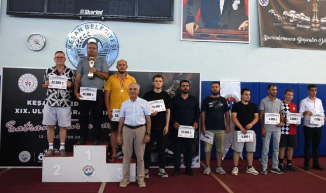 Keşan'da açık satrançta uluslararası heyecan