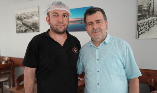 Kocaeli'de boğazına ekmek kaçan tezgahtarı Heimlich manevrası kurtardı