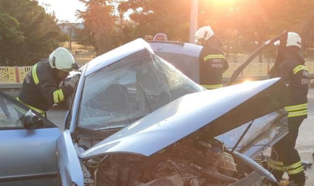 Konya'da tır ile otomobil çarpıştı: 2 ölü