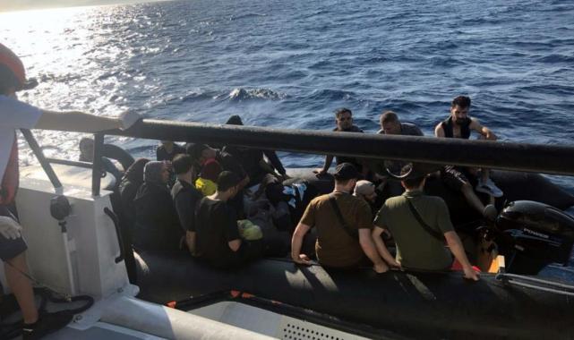 Muğla'da 40 düzensiz göçmen yakalandı