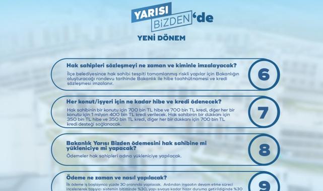 Murat Kurum, Yarısı Bizden Kampanyası'nda yeni dönemin detaylarını paylaştı