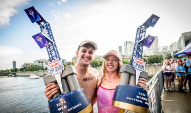 Red Bull Cliff Diving Kanada etabında zafer Heslop ve Carlson’ın oldu