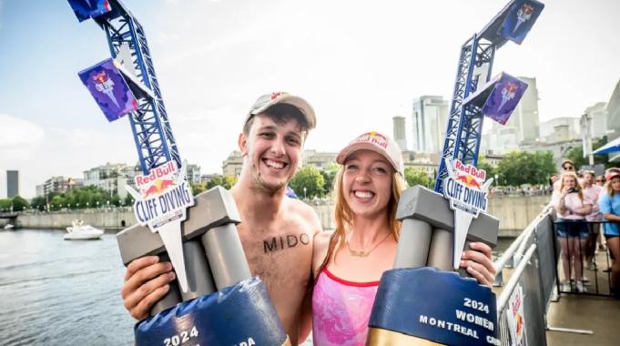 Red Bull Cliff Diving Kanada etabında zafer Heslop ve Carlson’ın oldu