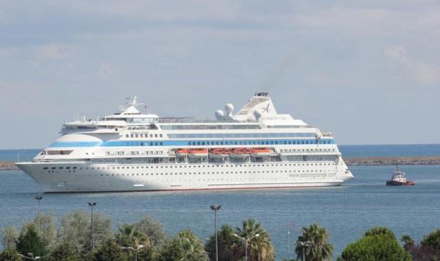 Samsun'da kruvaziyer turizmi sürüyor: 980 Rus turist Samsun'da