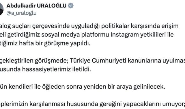 SON DAKİKA: BTK ile Instagram yetkilileri arasında buluşma