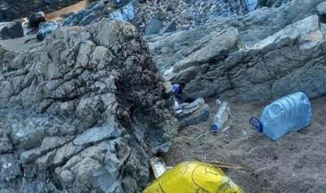 Antalya Phaselis, çöp yığınlarıyla doldu