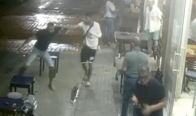 Aydın'da kahvehanede 1 kişinin öldüğü kavga kameraya yansıdı