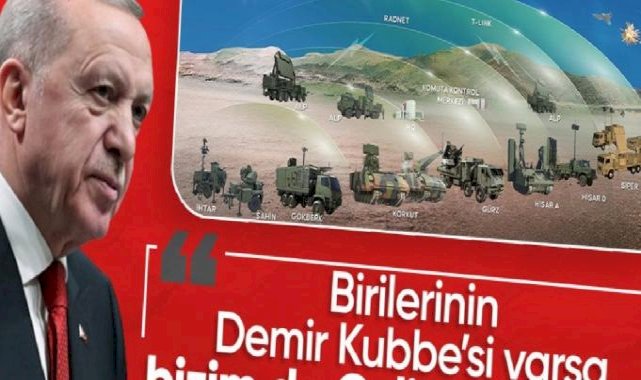 Cumhurbaşkanı Erdoğan'dan Çelik Kubbe açıklaması