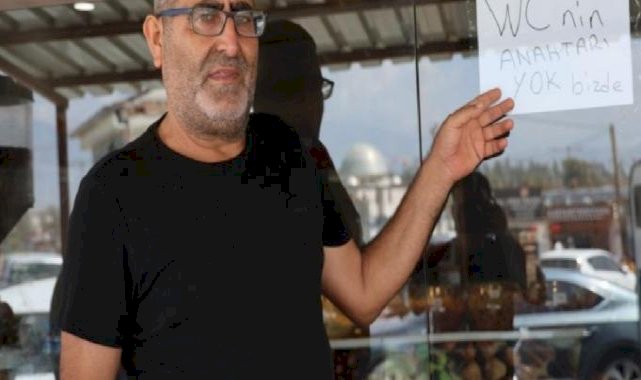 Hatay'da "tuvalet" sorusu esnafı bıktırdı