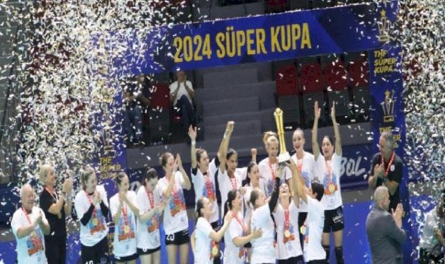Hentbol Kadınlar Süper Kupası'nda şampiyon Yalıkavak!