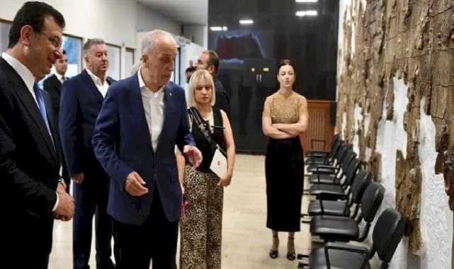 İmamoğlu'ndan Türk-İş ve Hak-İş'e ziyaret
