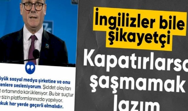 İngiltere Başbakanı: Olayların büyümesinin nedeni sosyal medya şirketleri