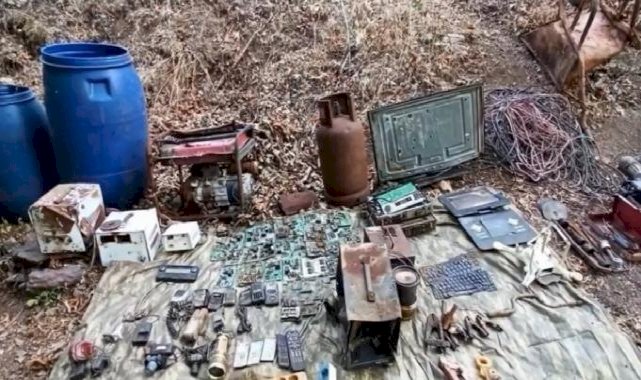 Irak'ın kuzeyinde teröristlere ait 6 mağara imha edildi