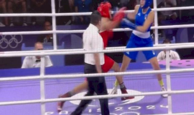 Trans boksör iddiası Paris'i karıştırdı! Angela Carini, Imane Khelif ile dövüşmedi