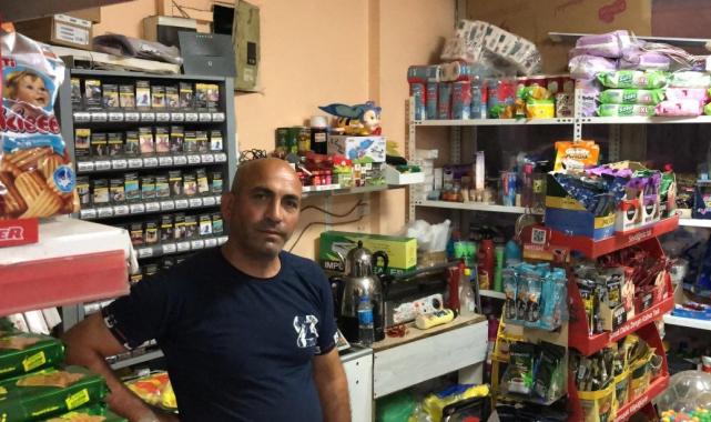 Tekirdağ'da indirim yapan çalışana tüp fırlattı