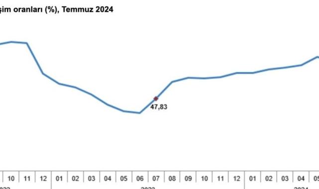 TÜİK, Temmuz 2024 enflasyon rakamlarını açıkladı