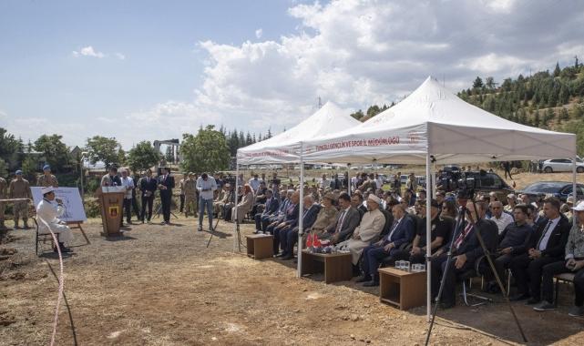 Tunceli İl Jandarma Komutanlığı’nda cami temeli atıldı
