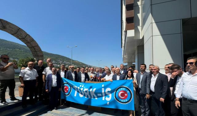 TÜRK-İŞ’ten “vergide adalet” konulu basın açıklaması