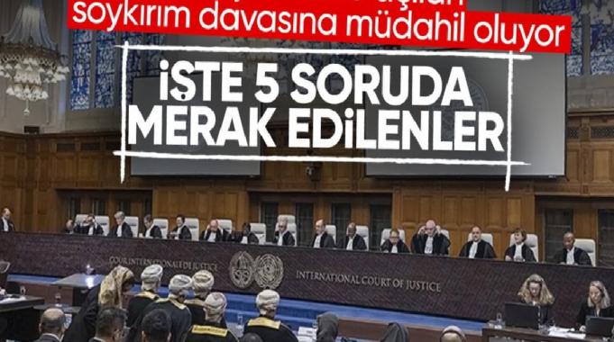 Türkiye, Uluslararası Adalet Divanı&#039;nda İsrail&#039;e karşı soykırım davasına müdahil oluyor
