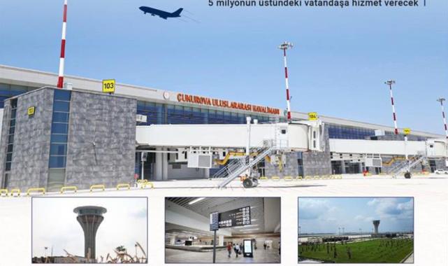 Türkiye'nin 58'inci havalimanı bugün açılıyor: Çukurova Uluslararası Havalimanı