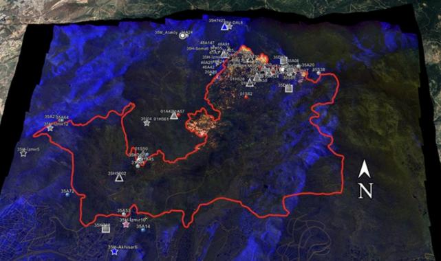 Türkiye'nin orman yangını mücadelesinde İHA'lar 301 saat gözcülük yaptı