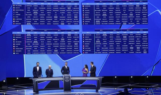 UEFA Şampiyonlar Ligi'nde fikstür belirlendi