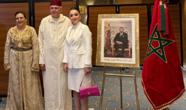 ULUSKON Başkanı Atasoy, Fas Milli Günü Resepsiyonuna katıldı