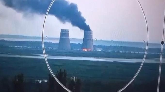 Zaporijya Nükleer Santrali’nde yangın: Atom Enerjisi Kurumu erişim talep etti