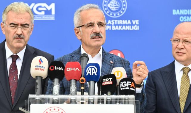 Abdulkadir Uraloğlu açıkladı: Bursa-İstanbul 1 saat 15 dakikaya düşüyor
