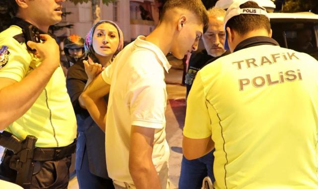 Aksaray'da polislere 'Kamu personeliyim' deyip yasal olmayan işlem teklif  etti