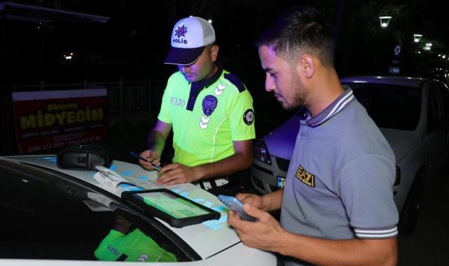 Aksaray'da sigortasız araçla yakalanan ehliyetsiz sürücü: Deneme yaptım sadece