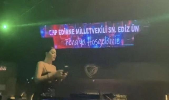 Aracıyla kaçakçılık yapılan CHP'li Ediz Ün'ün pavyon merakı