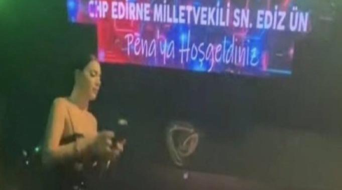 Aracıyla kaçakçılık yapılan CHP&#039;li Ediz Ün&#039;ün pavyon merakı