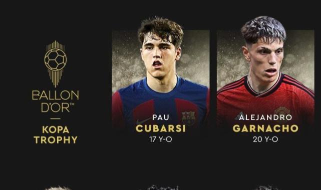 Arda Güler, Ballon d'Or'da en iyi genç oyuncu adayı