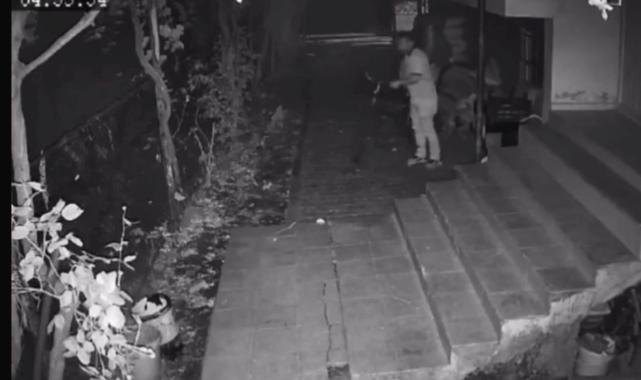 Batman'da girdikleri bina bahçesindeki bisikleti çaldılar