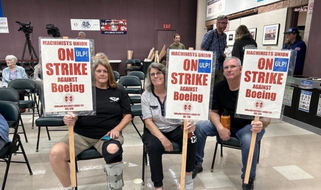Boeing'de grev: İşçiler üretimi durdurdu