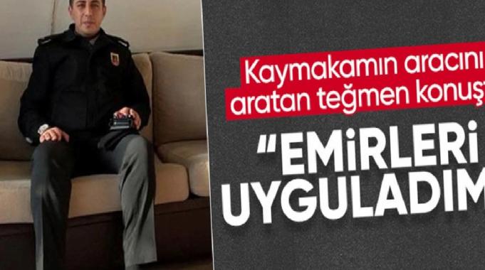 Bolu'da kaymakamın aracında bomba kontrolü yaptıran teğmenin ifadesi ortaya çıktı