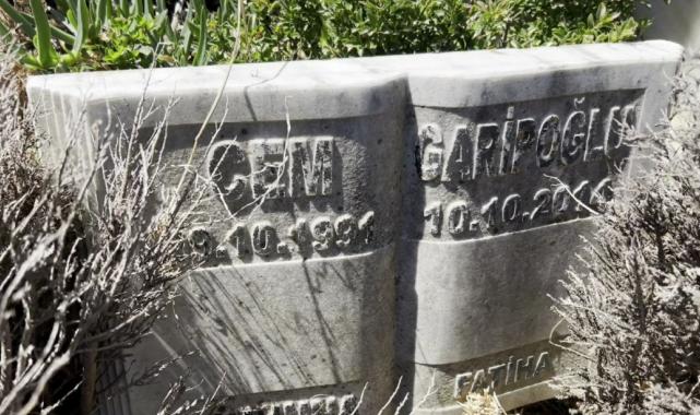 Cem Garipoğlu'nun mezarının son hali