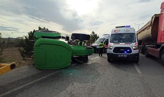 Çorum'da 19 yaşındaki genç traktörün altında kaldı