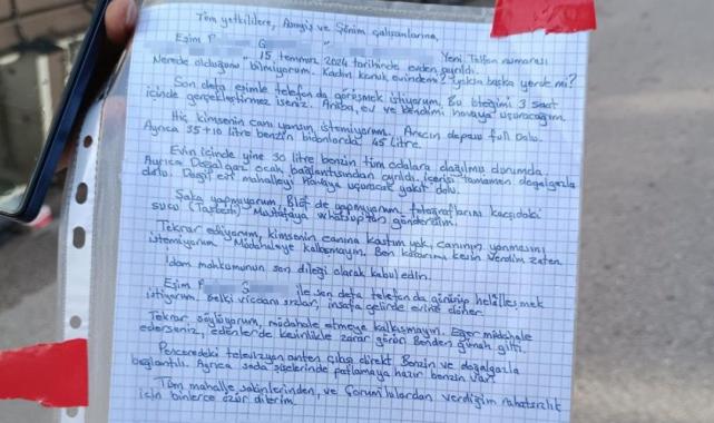 Çorum'da eşiyle görüşebilmek için kendisini eve kilitledi