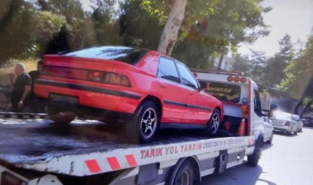 Çorum'da sahte plaka ile trafiğe çıktı, yakalandı